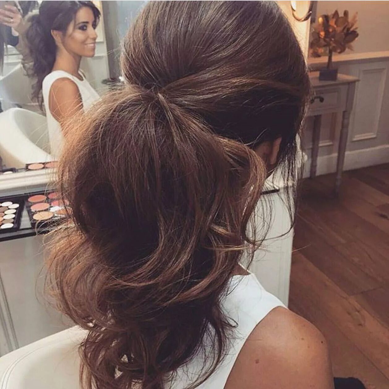 Прически на длинные волосы забраны Pin on Hair Fancy ponytail, Hair styles, Perfect ponytail