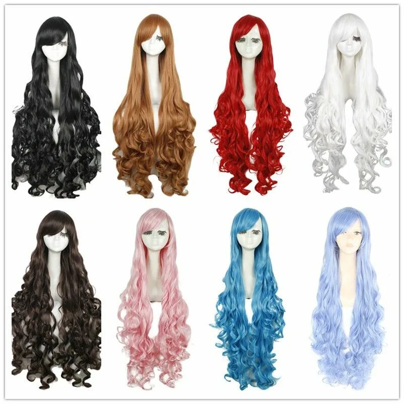 Прически на длинный парик cheap human lace wigs from china Blonde with pink, Blue wig, Human lace wigs