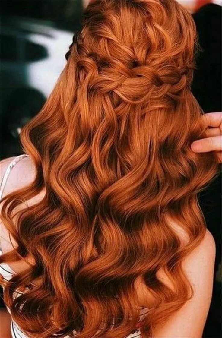 Прически на длинный рыжий волос 60 Gorgeous Ginger Copper Hair Colors And Hairstyles You Should Have In Winter -