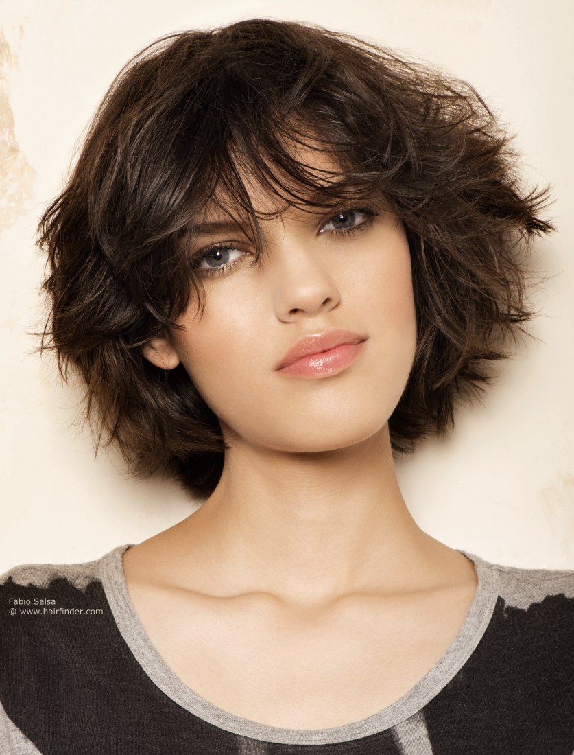 Прически на густые короткие short wavy hairstyle http://www.hairfinder.com/hairstyles9/neon-hairstyle2.htm S