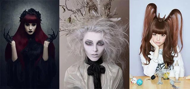 Прически на хэллоуин для девочек 10 лет 20+ Crazy & Scary Halloween Hairstyle Ideas For Kids, Girls & Women 2015 - Moder