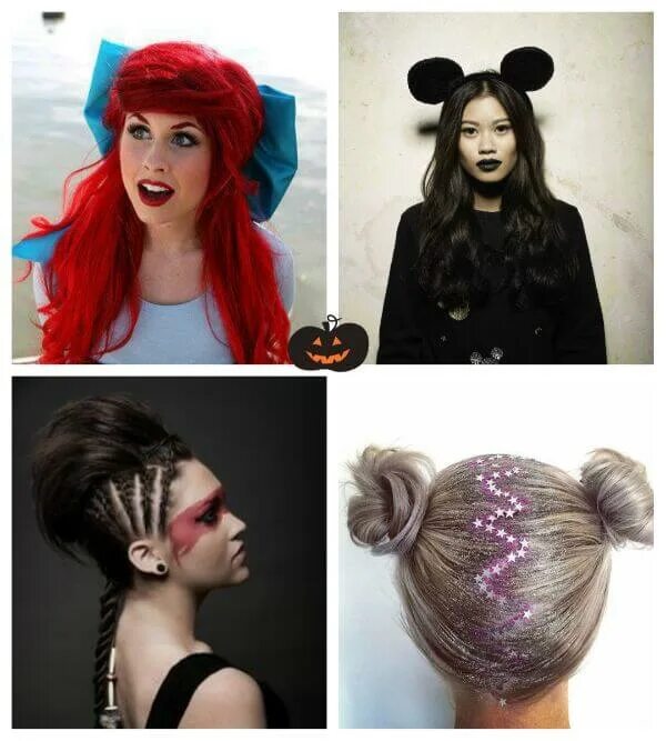 Прически на хэллоуин легкие для девочек This Halloween Scare Everyone With These Creepy Hairstyles - K4 Fashion