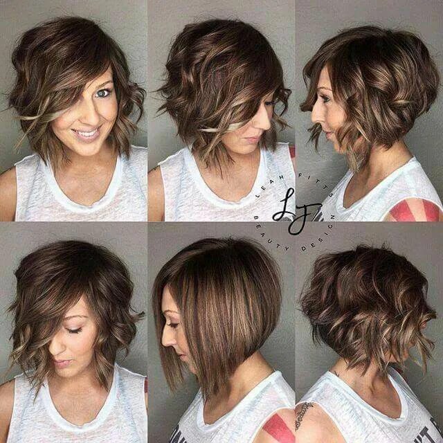 Прически на каре боб в домашних условиях Pin on linges / coupe de cheveux Wavy bob hairstyles, Inverted bob hairstyles, T