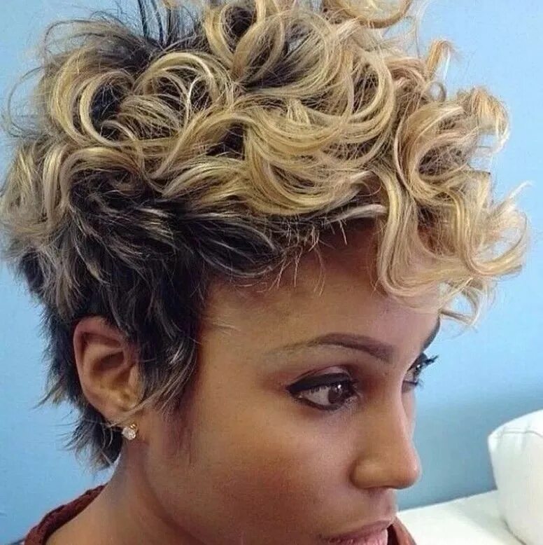 pixie cut curly hair short - Yahoo Image Search Results Short curly pixie, Short