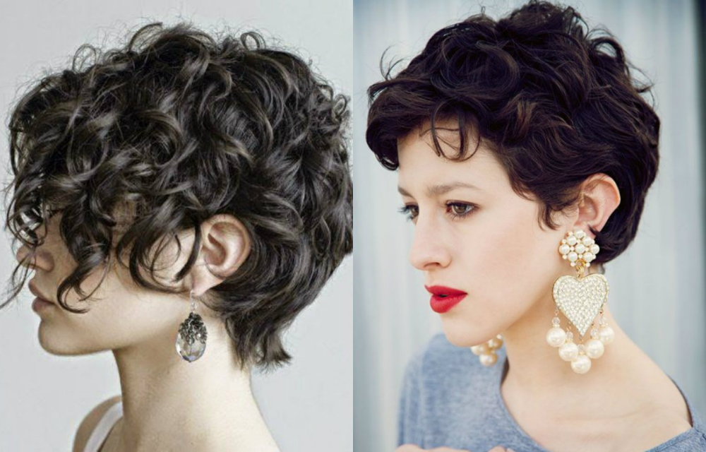 Прически на короткие кудрявые волосы фото pixie cut curly hair short - Yahoo Image Search Results Short curly pixie, Short