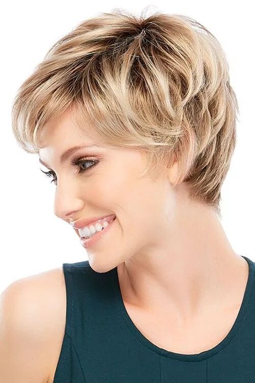 Прически на короткие тонкие Large Allure Wig by Jon Renau Short hairstyles for thick hair, Short hair styles