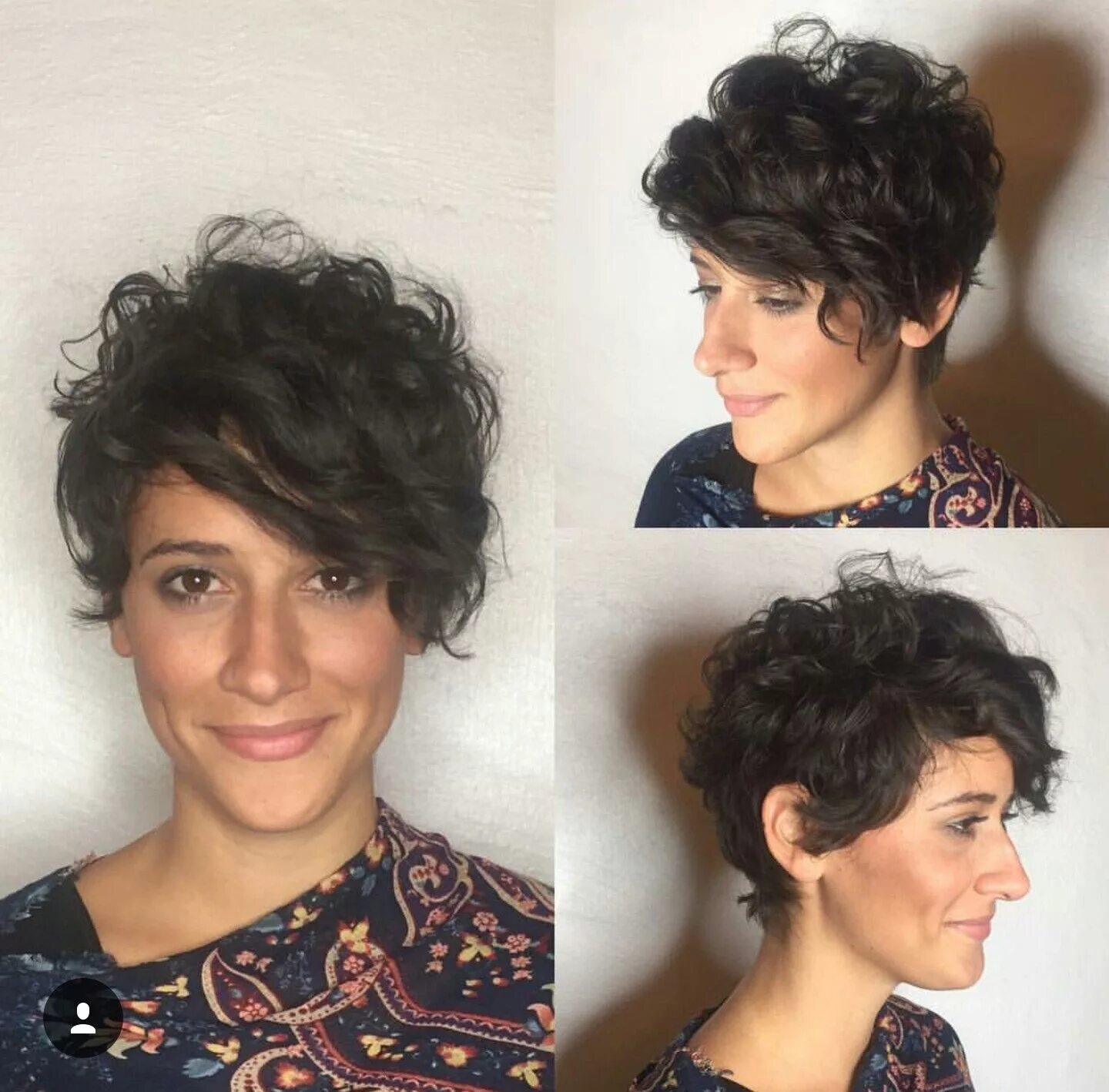 Прически на короткие волнистые волосы Pin by Hope Kawaja on Styling: Emily's Hair Short curly haircuts, Cute hairstyle