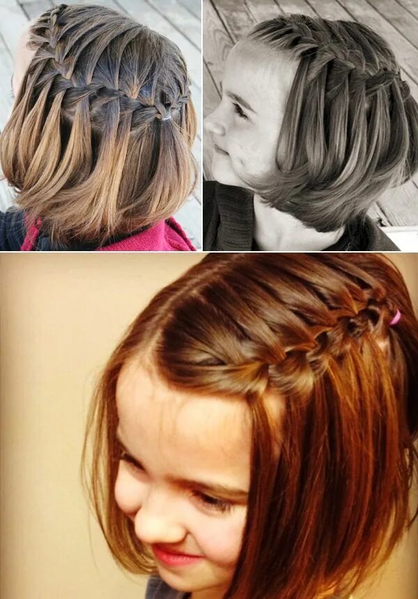 Little girl's hair idea. Прически, Подростковые прически, Детские прически