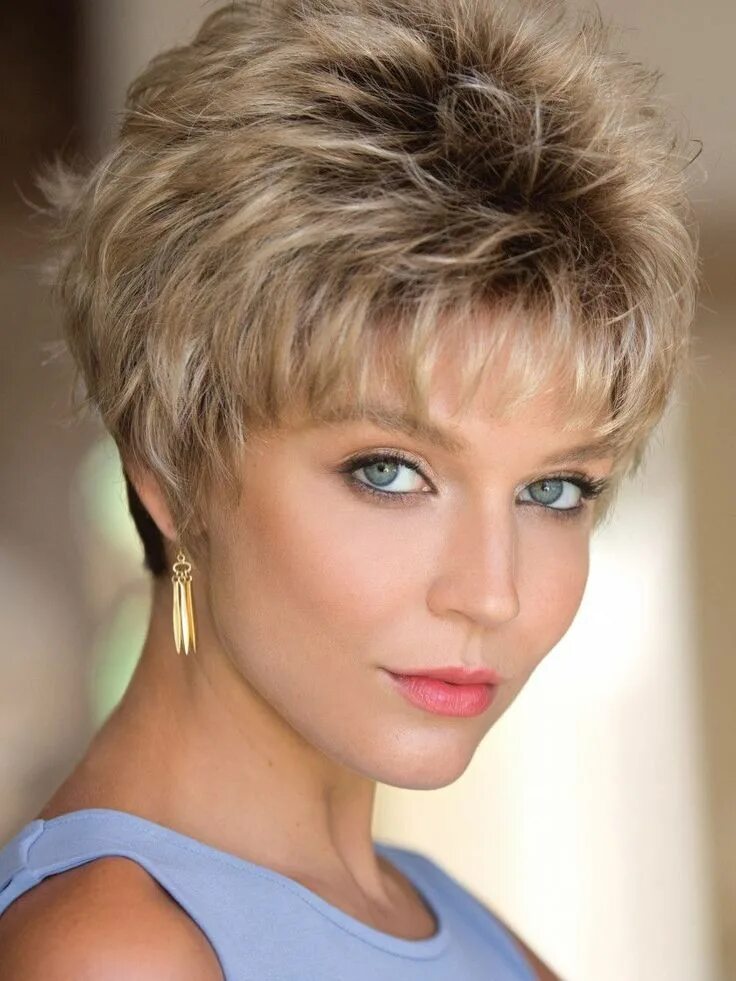 Прически на короткие волосы 45 Drew Synthetic Wig Short wigs, Thick hair styles, Hairstyles for thin hair