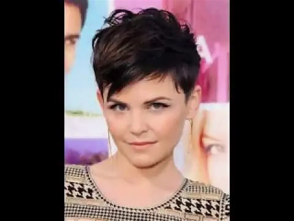 Прически на короткие волосы для овального Best celebrity short hair - YouTube