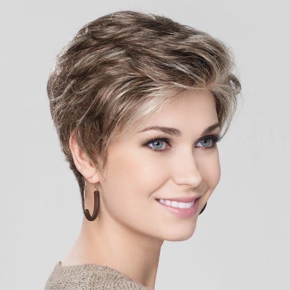 Прически на короткие волосы для женщин Solitar Hi Mono wig Ellen Wille Hairpower Collection Modern short hairstyles, Sh