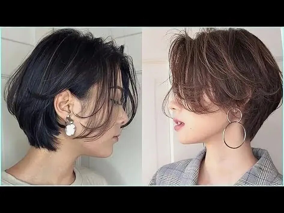 Прически на короткие волосы с челкой шторкой 230 Hair ideas in 2021 hair, hair styles, long hair styles