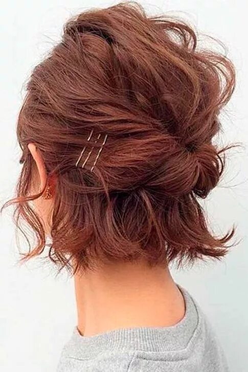 Прически на короткие волосы со шпильками 99 Spectacular Short Hairstyles Ideas For Women That Looks So Cute в 2020 г (с и