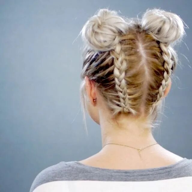 Прически на короткие волосы заплетенные легкие Pin by Katie Hustis on Hair styles Braids for short hair, Short hair styles, Sho