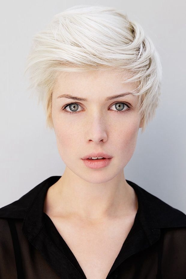 Прически на коротких волосах белый I wish White blonde hair, Hair color pastel, Pastel hair