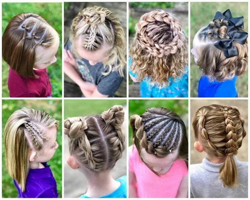 Little girl's hair idea. Прически, Подростковые прически, Детские прически