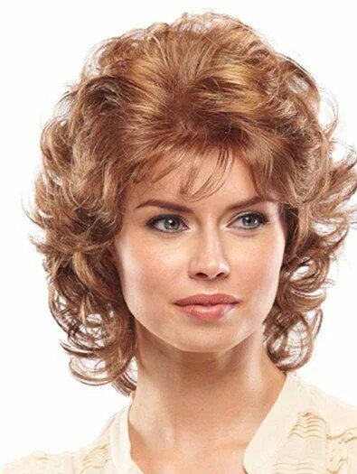 Прически на кудрявые волосы 40 лет Search results for: 'bella by jon renau' - Wig Salon Loose curls hairstyles, Cur