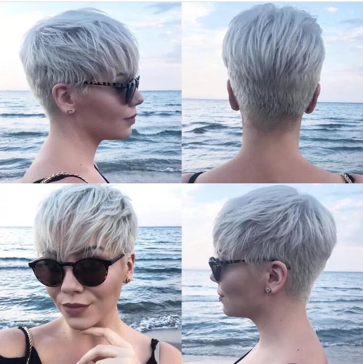 Прически на море на короткие волосы Pin on Hair! Short hair styles pixie, Short hair styles, Short pixie haircuts