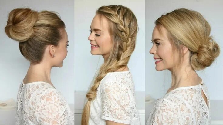 Прически на накладной волос средние Updo Hairstyles With Clip In Extensions How To Clip In Extensions For Different 