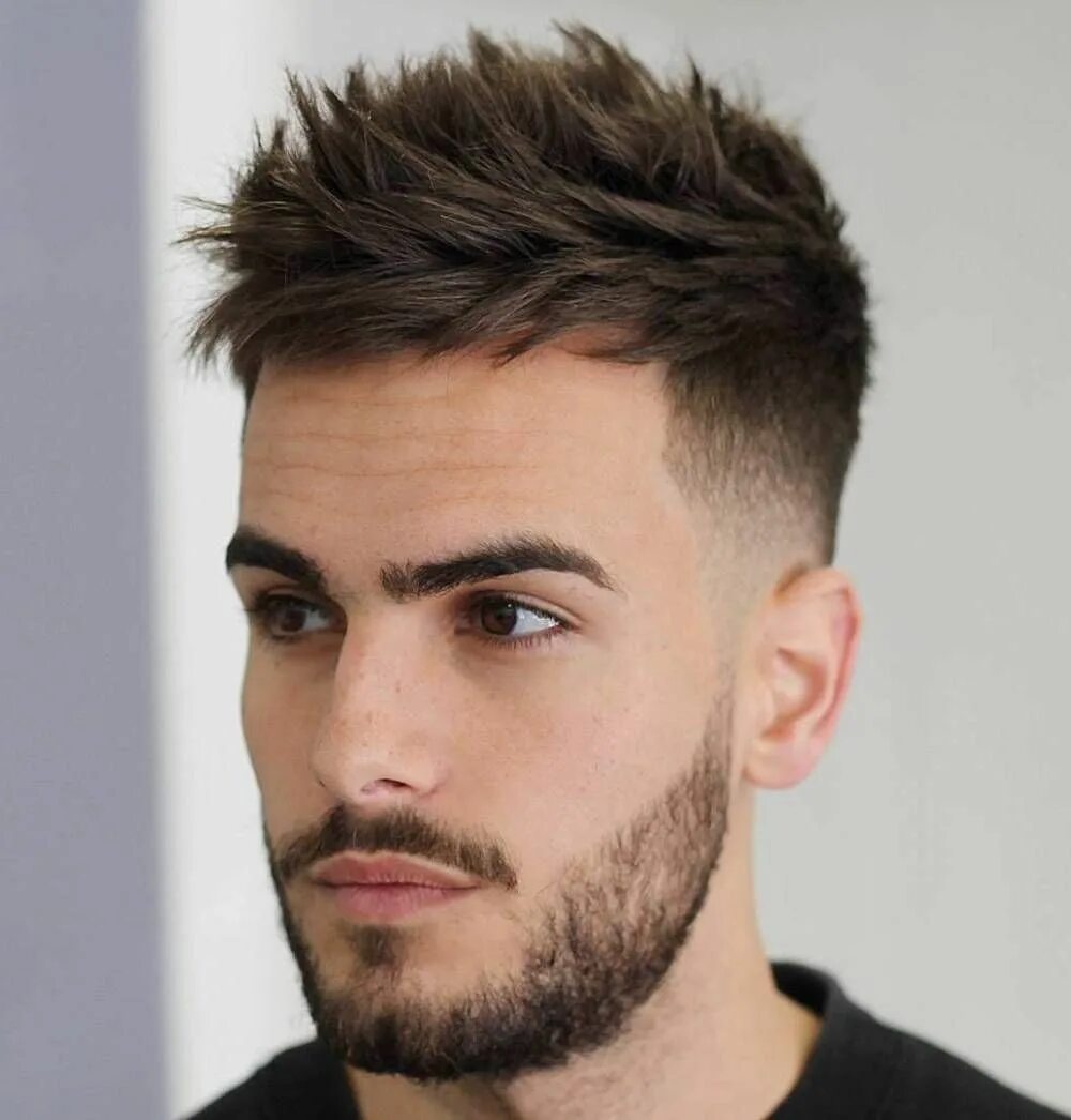 Прически на овал мужские 30 Spiky Hairstyles for Men in Modern Interpretation Mens hairstyles, Men haircu