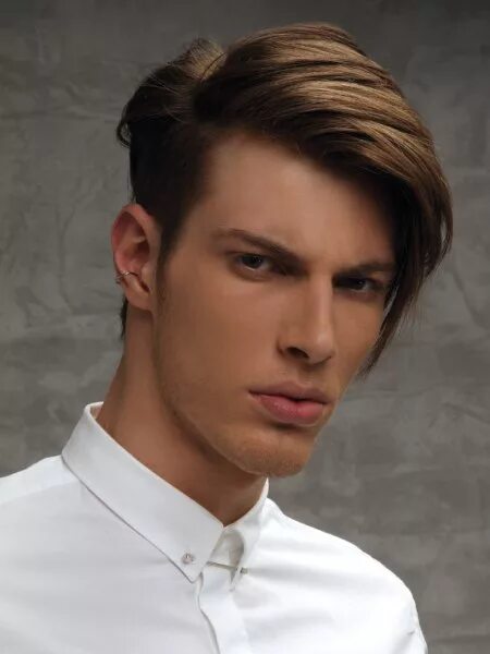 Прически на правый бок мужские Hair fashion and hair colors for men