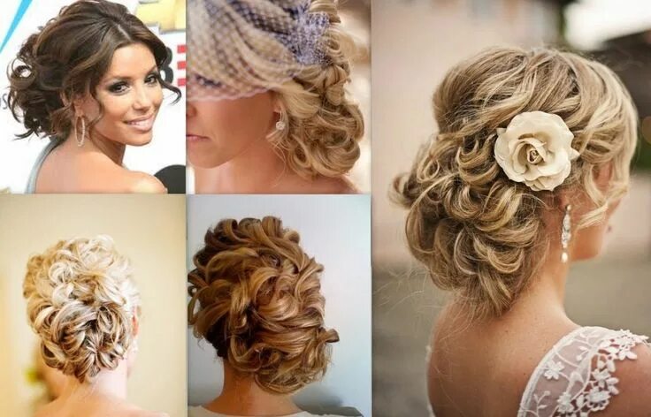 Прически на праздники на средние Image result for updos for fine hair Wedding hair side, Side bun hairstyles, Wed