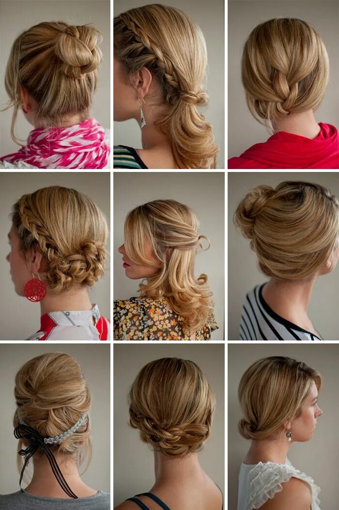 Peinado sencillo para cabello corto Chignon hair, Updo hairstyles tutorials, Hai