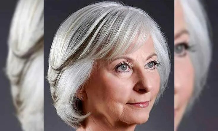 Прически на средние бабушка 19 Youthful Hairstyles For Older Women - The Virport Older women hairstyles, Hai