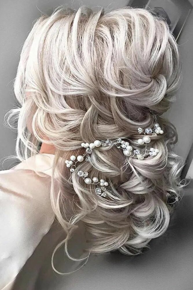 Прически на средние белые волосы 39 Wedding Hairstyles For Medium Hair Page 6 of 15 Wedding Forward #mediumLongha