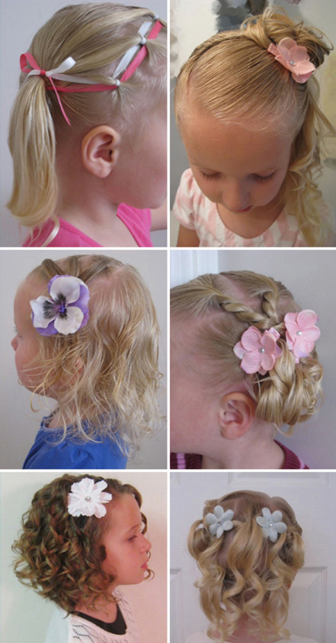 Pin on прически Baby hairstyles, Short hair hacks, Kids hairstyles