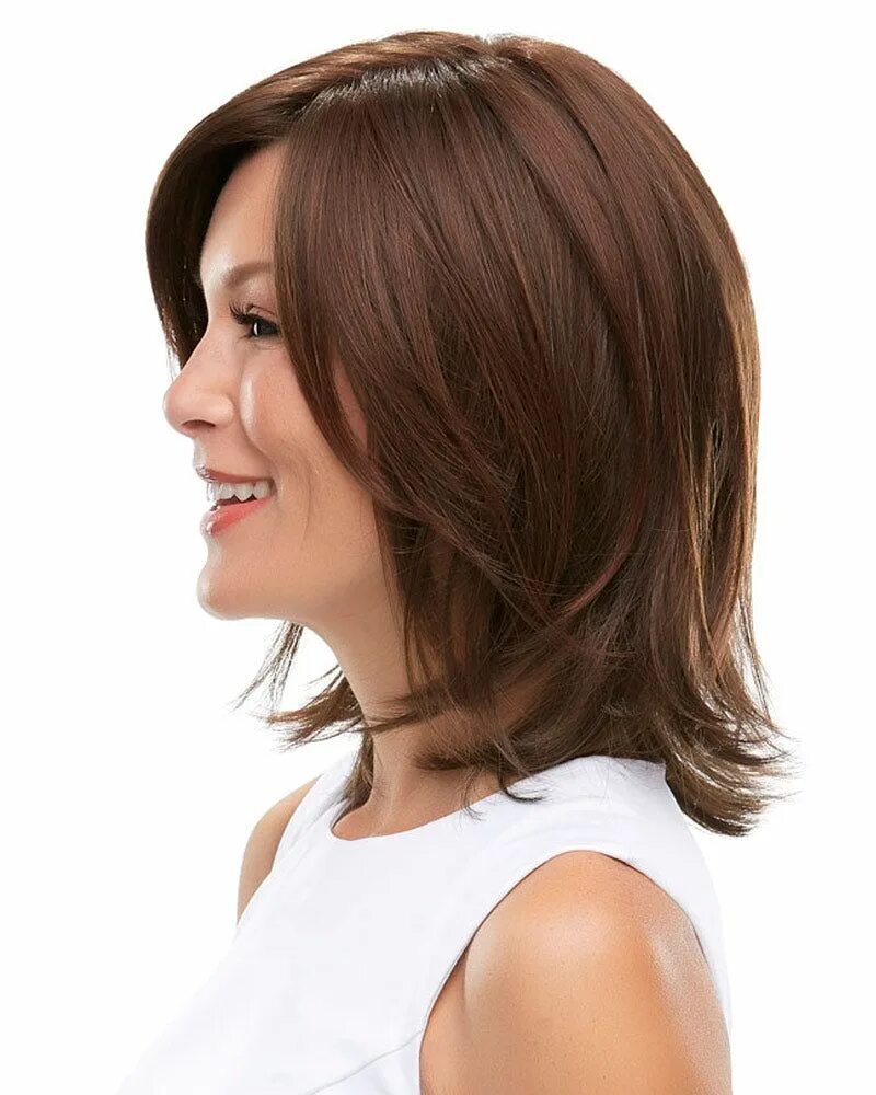 Прически на средние густые волосы Rosie Lace Front & Monofilament Synthetic Wig by Jon Renau Medium hair styles, P