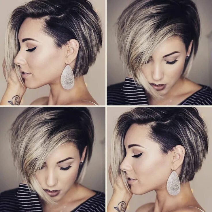 Прически на средние и покраска New! Стрижки пикси 2020 2021 101 фото новинки Short hair styles, Hair cuts, Shor