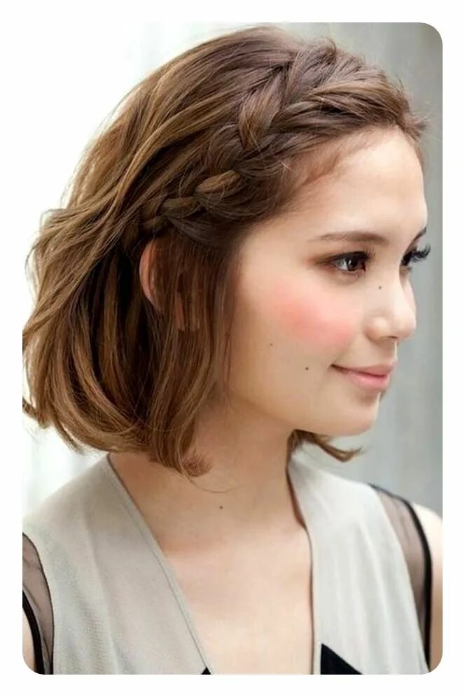 Прически на средние волосы 15 лет Cute Hairstyles For Short Hair For School Ideas Check more at https://tailtale.o