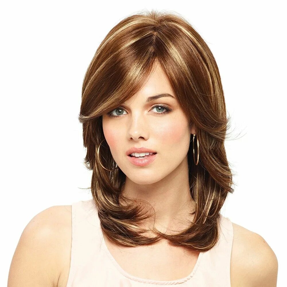 Прически на средние волосы 2024 года Amore Kelly wig, Monofilament, René of Paris Long hair styles, Shoulder length h