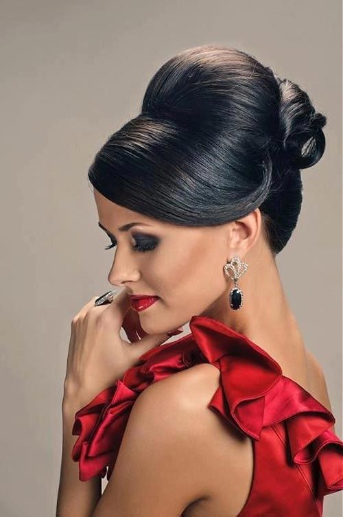 Прически на средние волосы длинное платье 17 Delightful and Glamorous Up-do Hairstyles - Pretty Designs Formal hairstyles 