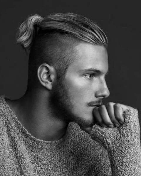 Прически на средние волосы для мужчин Alexander Ludwig Bjorn Ironside of The Vikings Ponytail hairstyles, Long hair st