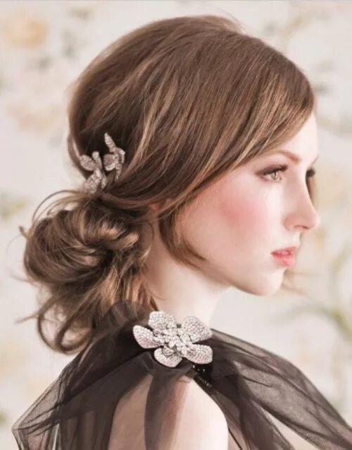 Прически на средние волосы молодой девушке medium hair updo Hair styles, Gorgeous hair, Formal hairstyles