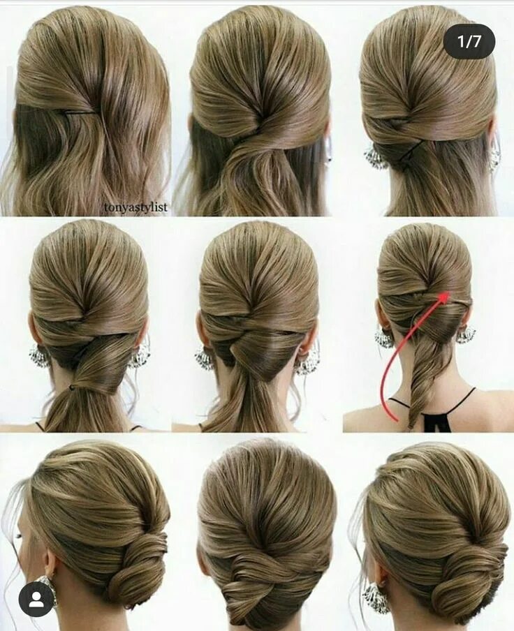 Прически на средние волосы повседневные несложные Pin by Tytti K on Vanhojentanssit Long hair styles, Wedding hairstyles tutorial,