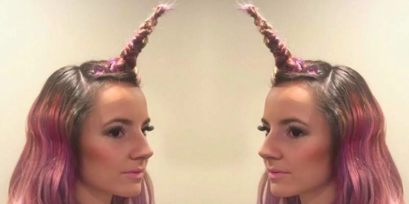 Прически на средние волосы рожки Unicorn Horns Are the Next Crazy Braid Trend and They're Strangely Magical Cute 