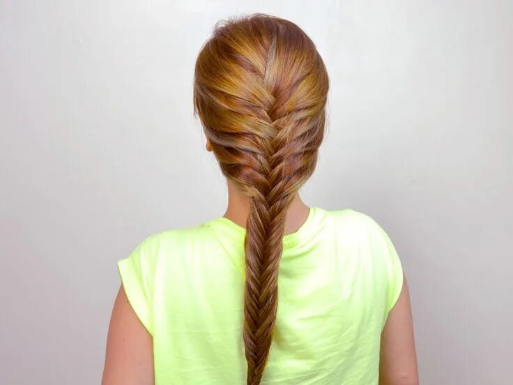 Прически на средние волосы рыбий хвост homecoming hairstyles Homecoming hairstyles, Long hair styles, Fish tail braid