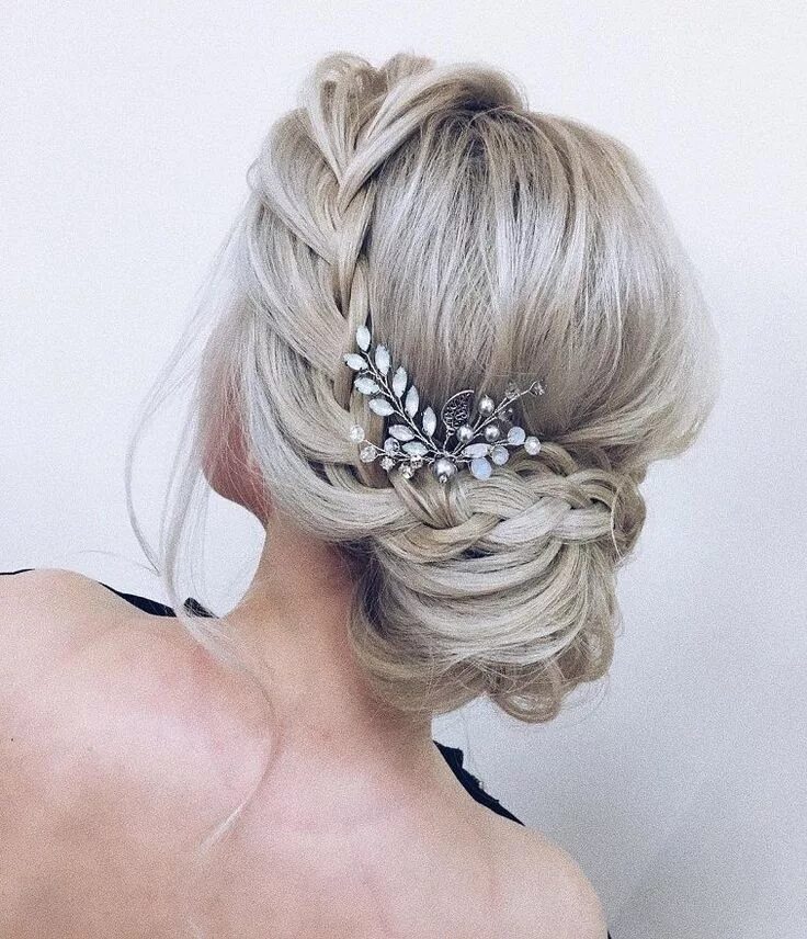 Прически на средние волосы с элементами 55 Amazing updo hairstyles with the wow factor Hair styles, Wedding hairstyles, 