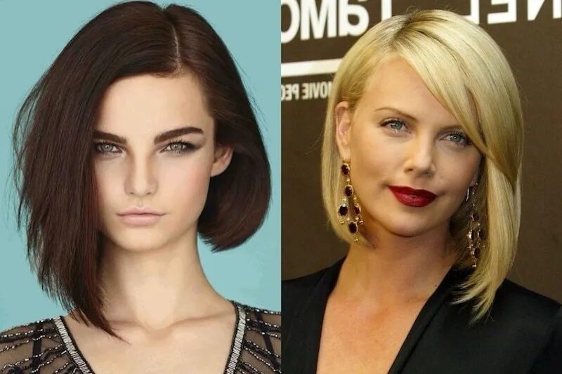 Прически на средние волосы удлиняющие лицо 20 moderne Frisuren für ovales Gesicht, die im Trend sind