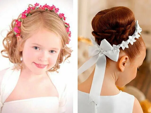 Прически на средние волосы выпускной садик Beautiful Hairstyles 2017 at the prom