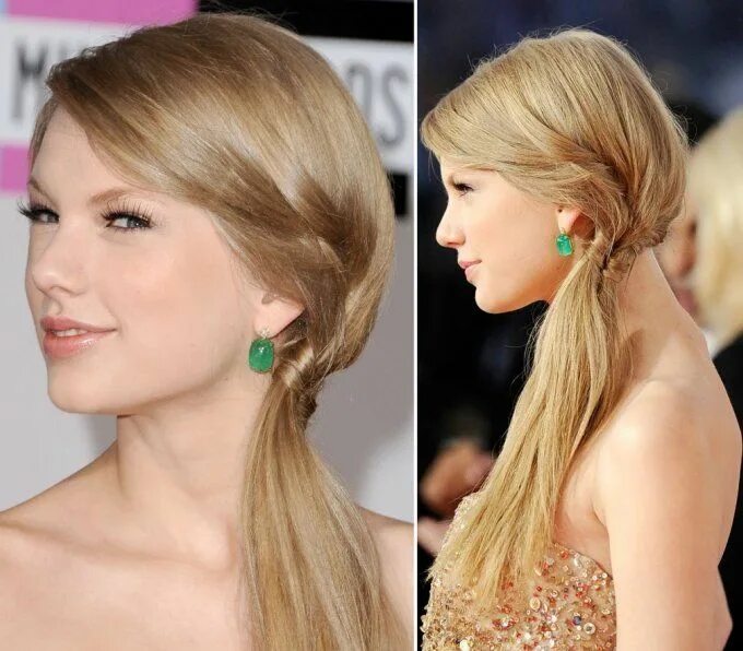 Прически на средние волосы закрыть уши I dont love Taylor Swift, but I do really like her hair here. hair Taylor swift 