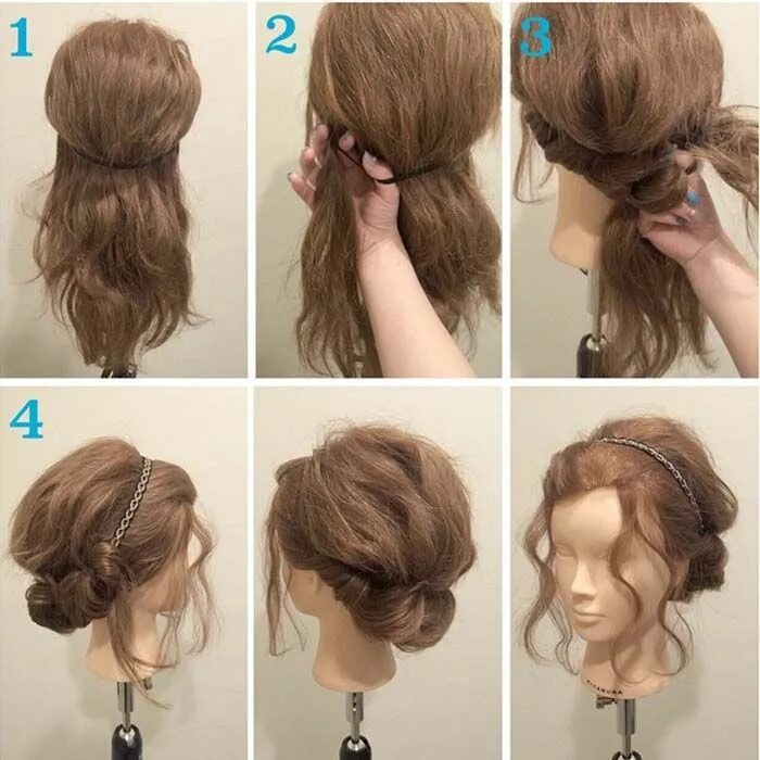 Прически на средний волос мастер класс Kiss Prom Retro hairstyles, Diy retro hairstyles, Retro hairstyles tutorial