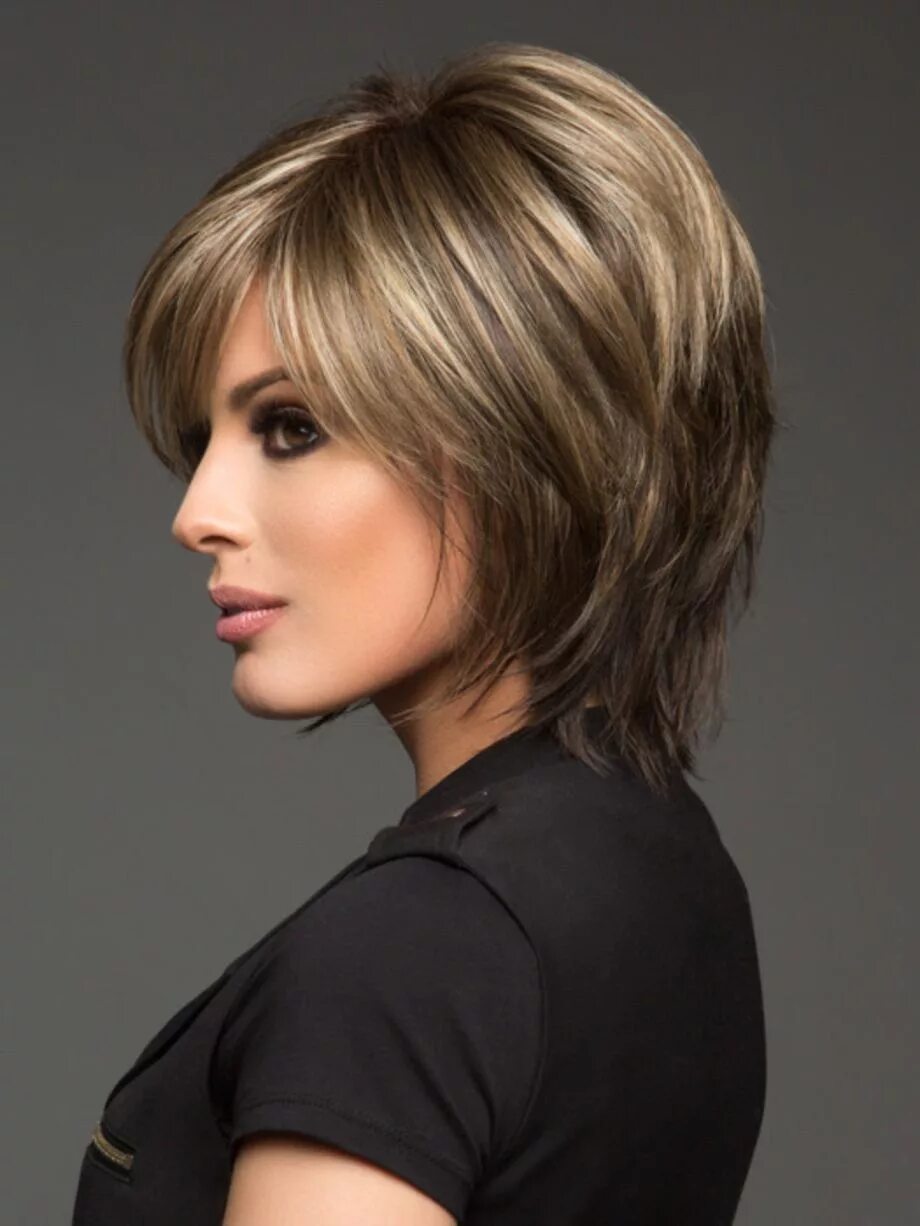 Прически на среднюю длину 2024 Pin on Hair Styles over 60