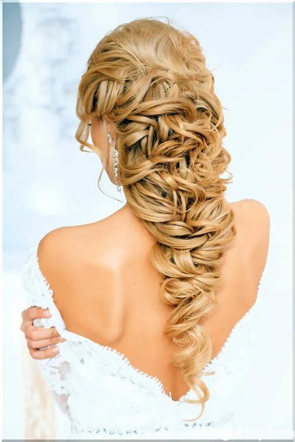 Прически на свадьбу длинные волосы косы Hairstyle Inspiration Wedding