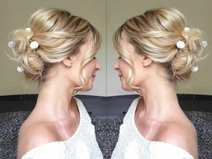 Прически на свадьбу маме на длинные Inspiration cheveux relevés 2 Coiffure soirée, Coiffure mariage facile, Tuto coi