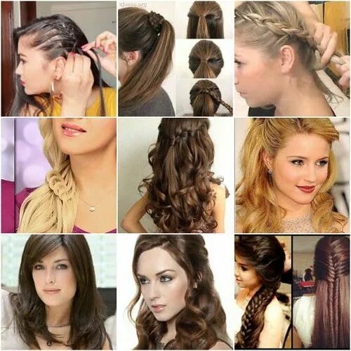 Прически на вечеринки фото 100 Easy hairstyles for medium hair for party in 2019 - #Easy #easyhairstyles #h