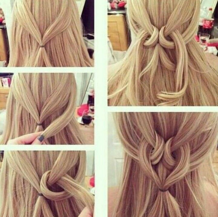 Прически на волосы красивые и легкие Sweet and casual Long hair styles, Hair pictures, Hair hacks